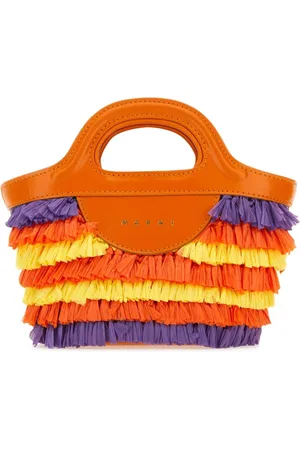 Marni Taske, Dame, , ONE SIZE, Uld, Multicolor Tropicalia Sommer Håndtaske
