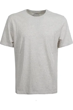 ECOALF Top, Herre, Grå, M, Bomuld, Rundhals T-shirt med logoprint