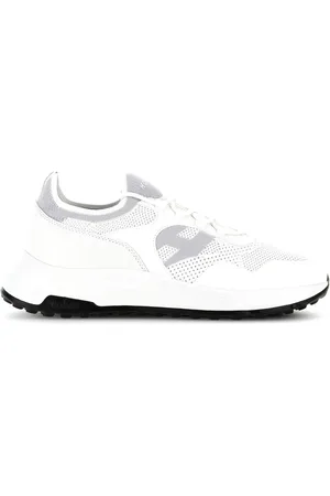 Hogan Sko, Herre, Hvid, 41 1/2 EU, Læder, Hyperlight Sneakers