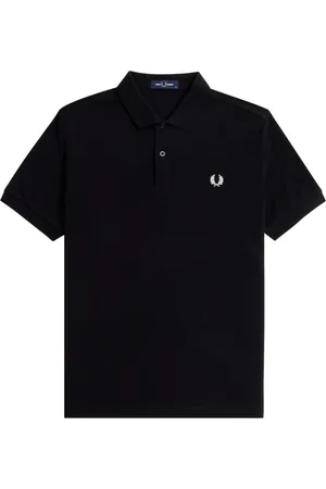 Fred Perry Top, Herre, Sort, L, Bomuld, Stribet Krave Slim Fit Polo Shirt