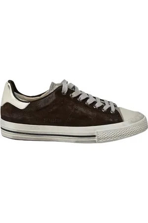 Hidnander Sko, Herre, Brun, 42 EU, Læder, Starless LOW Sneakers