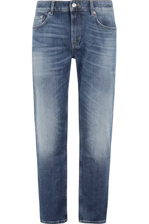 DEPARTMENT FIVE Jeans, Herre, Blå, W33, Denim, Denim Talk Jeans med 5 Lommer