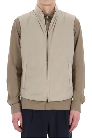 HERNO Jakke, Herre, Grå, 2XL, Nylon, Letvægts Nylonvest til Mænd