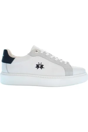 La Martina Sko, Herre, Hvid, 44 EU, Læder, Læder Sneakers