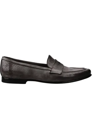 Premiata Sko, Herre, Sort, 44 EU, Læder, Håndlavet Slip-On i Buffalo