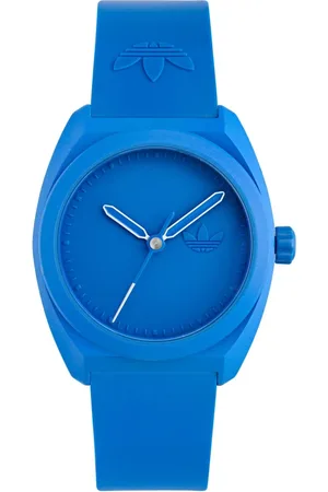 adidas Tilbehør, unisex, Blå, ONE SIZE, Project Three Blå Quartz Ur