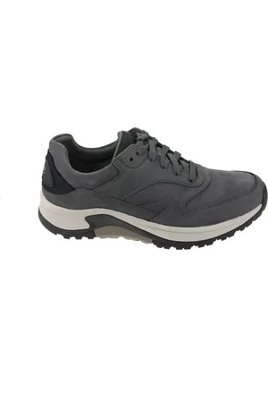 Gabor Sko, Herre, Grå, 41 EU, Fleksible Walking Sneakers