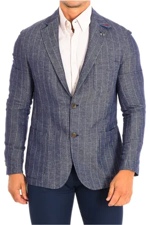 La Martina Jakkesæt, Herre, Blå, S, Bomuld, Formal Blazer