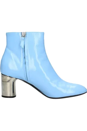 Casadei Sko, Dame, Blå, 37 EU, Læder, Støvler Clear