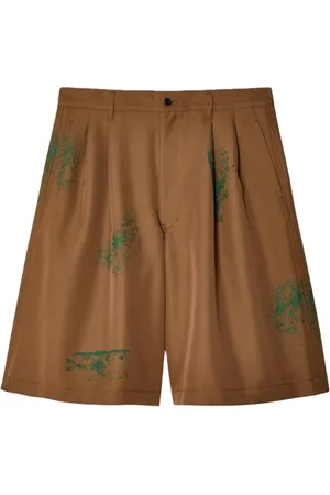 Comme des Garçons Shorts, Herre, Brun, M, Uld, Bermuda Shorts