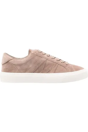 Moncler Sko, Herre, , 45 EU, Suede, Low Top Sneakers Suede Monaco