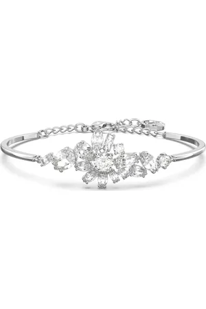 Swarovski Tilbehør, Dame, Grå, M, Gem Family Armbånd