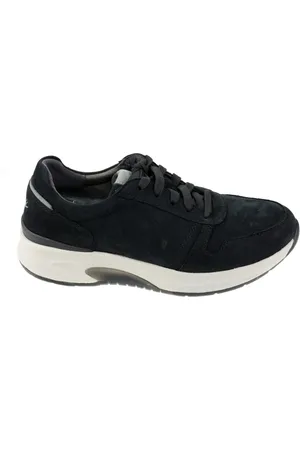 Gabor Sko, Herre, Sort, 39 EU, Læder, Walking Sneaker