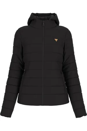Guess Jakke, Dame, Sort, XS, Uld, Diann Puffer Jakke