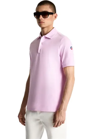Fusalp Top, Herre, Lyserød, M, Bomuld, Klassisk Rose Polo Shirt