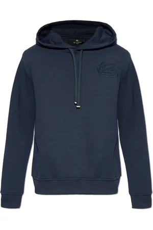 Etro Sweathshirts & Hoodies, Herre, Blå, S, Bomuld, Hoodie