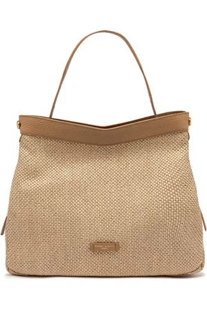 Gianni chiarini Taske, Dame, , ONE SIZE, Stro vævet tote taske Ottavia
