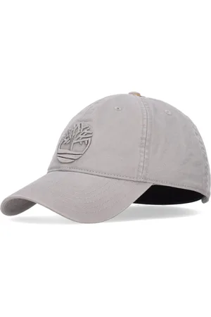 Timberland Tilbehør, Herre, Grå, ONE SIZE, Uld, Curved Visor Canvas Baseball Cap