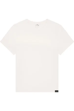 Courrèges Top, Dame, Hvid, L, Bomuld, Casual bomulds T-shirt