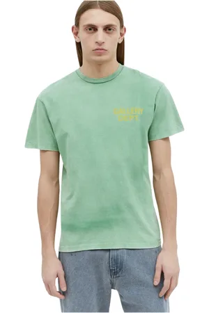 GALLERY DEPT. Top, Herre, Grøn, 2XL, Bomuld, Vintage Logo T-Shirt