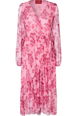 Crās Kjole, Dame, Lyserød, XS, Polyester, Debbie Dress