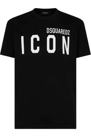 Dsquared2 Top, Herre, Sort, S, Bomuld, Icon Logo T-shirt