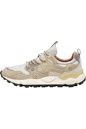 Flower Mountain Sko, unisex, Grå, 41 EU, Bomuld, Yamano 3 UNI Sneakers