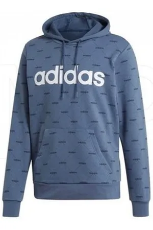adidas Sweathshirts & Hoodies, Herre, Blå, S, Bomuld, Træningshættetrøje