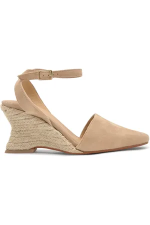 Castaner Sko, Dame, , 36 EU, Jute, Wedge Espadrille med 8 cm Hæl