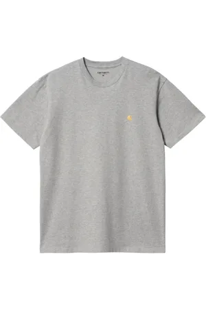 Carhartt Top, Herre, Grå, S, Bomuld, Chase T-Shirt