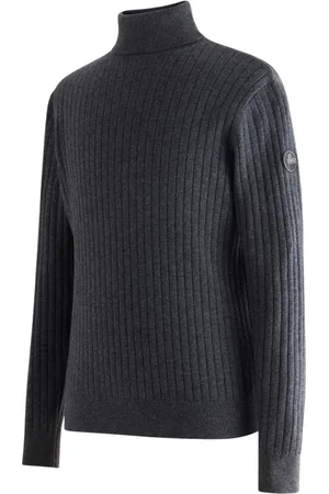 Fusalp Strik, Herre, Grå, XL, Cashmere, Armand Turtleneck Sweater
