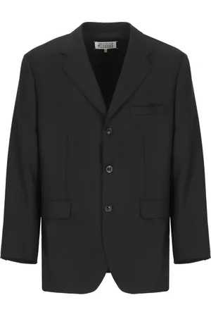 Maison Margiela Jakke, Herre, Sort, L, Uld, Uldjakke Klassisk Stil