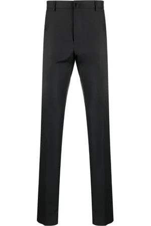 Lanvin Bukser, Herre, Grå, M, Uld, Slim-Cut Bukser
