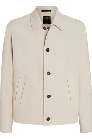 Ermenegildo Zegna Jakke, Herre, , XL, Linned, Linenjakke med knaplukning og lommer