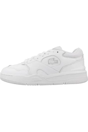 Lacoste Sko, Dame, Hvid, 38 EU, Læder, Lineshot Sneakers