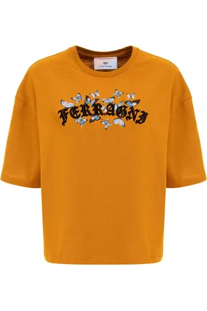Chiara Ferragni Top, Dame, Brun, XS, Bomuld, Chiara Ferragni T-shirt