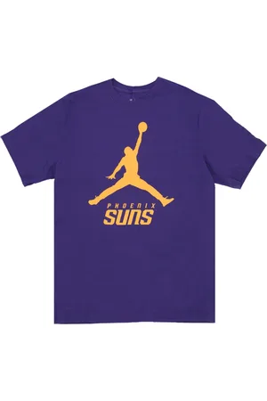 Jordan Top, Herre, Blå, L, Bomuld, Phoenix Suns T-shirt