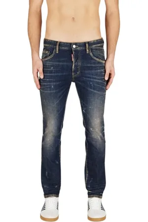 Dsquared2 Jeans, Herre, Blå, S, Bomuld, Skater Model Stretch Cotton Jeans