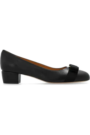Salvatore Ferragamo Sko, Dame, Sort, 36 EU, Læder, Vara 30 Nappa Læder Pumps