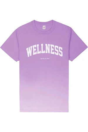 Sporty & Rich Top, Dame, Lilla, XS, Bomuld, Wellness Ivy T-Shirt