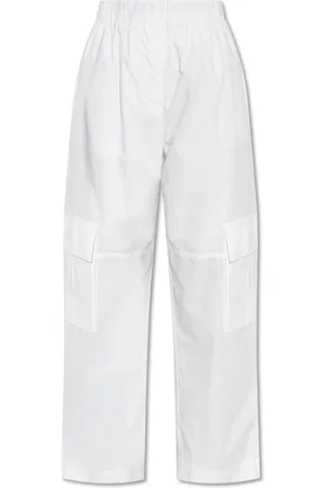 Herskind Bukser, Dame, Hvid, XS, Bomuld, ‘Hega’ Relaxed-Fitting Bukser