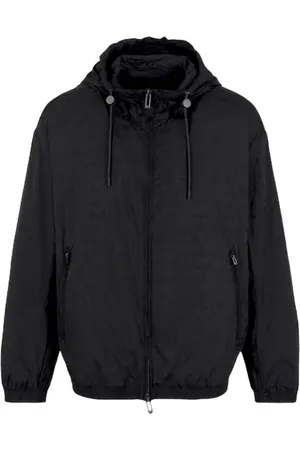 Emporio Armani Jakke, Herre, Sort, 2XL, Let Jakke