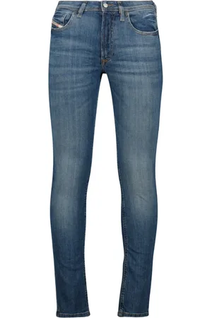 Diesel Jeans, Herre, Blå, W29 L30, Uld, Skinny 1979 Sleenker Jeans