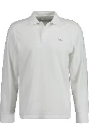 GANT Top, Herre, Hvid, M, Bomuld, Casual Bomulds T-shirt