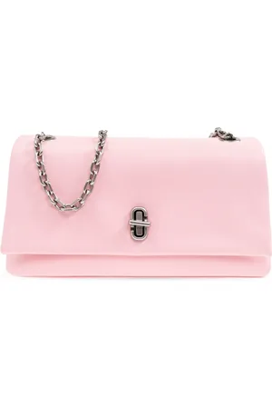 Marc Jacobs Tilbehør, Dame, Lyserød, ONE SIZE, Læder, Wallet on Chain The Dual