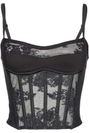 Pinko Top, Dame, Sort, M, Elegant Ærmeløse Toppe i Forskellige