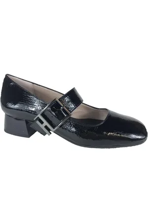 Hispanitas Sko, Dame, Sort, 41 EU, Uld, Stilfulde Moccasin Sko