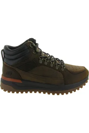 Skechers Sport, Herre, Brun, 3XS, Læder, Trekkingstøvler