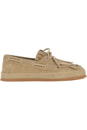 Hogan Sko, Dame, , 38 1/2 EU, Suede, Suede Bådesko med Unik Sål