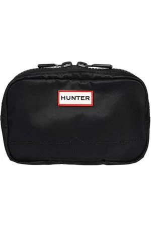 Hunter Taske, Herre, Sort, ONE SIZE, Nylon, Nylon Messenger Taske med Kortlomme